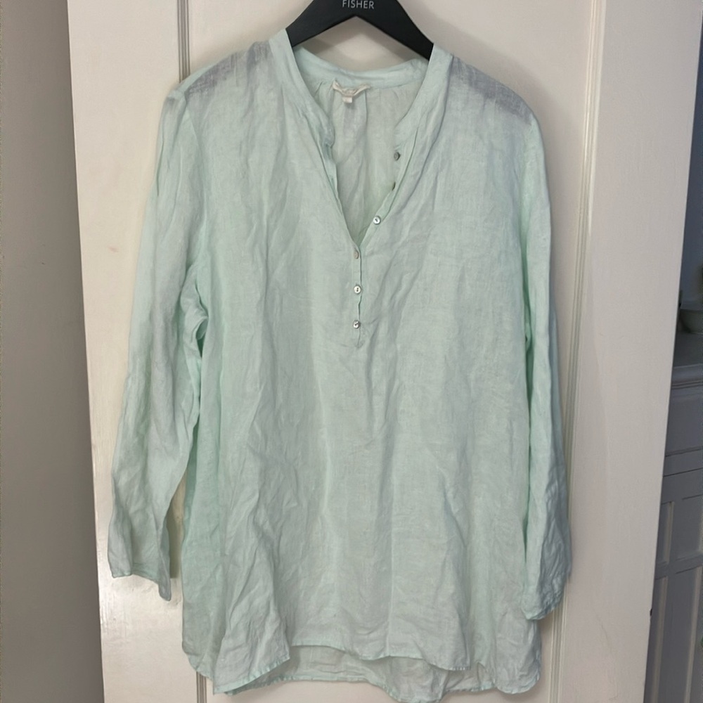 Eileen Fisher Linen Tunic size XL